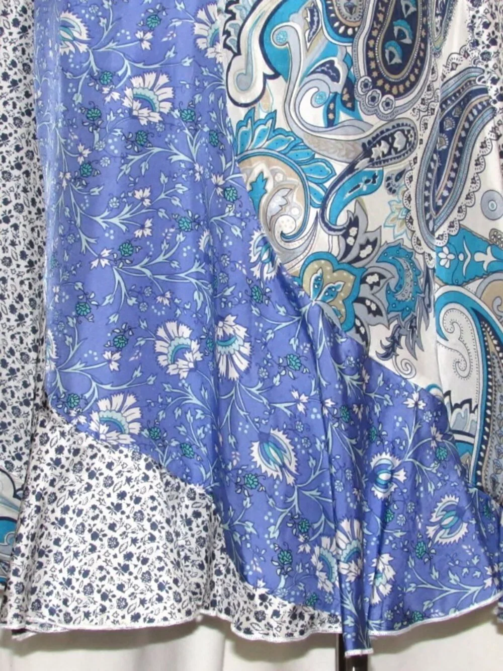 NEW Womens Ladies SUNDANCE Multi Color & Pattern Silk Lined Skirt S Orig $158 - Picture 4 of 7